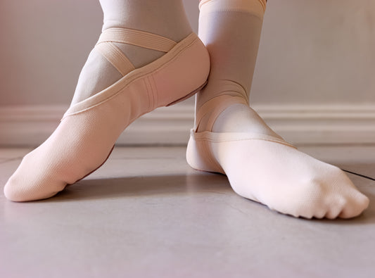Stretch canvas Ballet shoes - Split sole